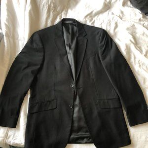 2 Piece Kenneth Cole Black Suit 40R